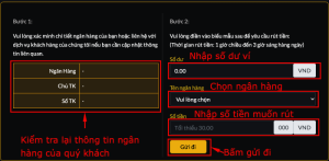 Hướng dẫn rút tiền cho người mới