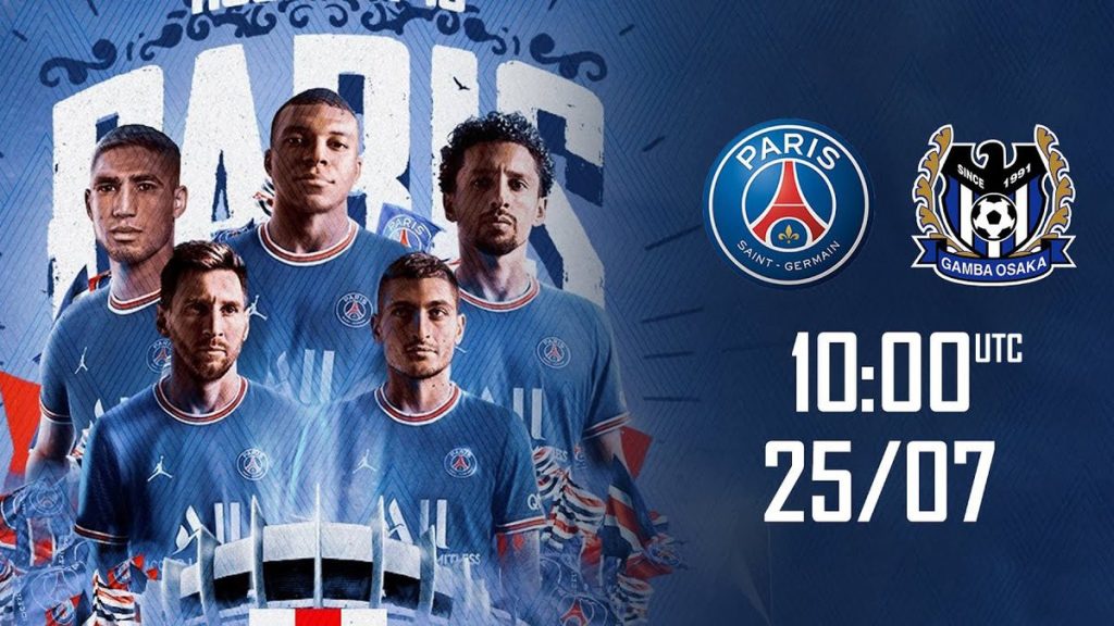 Hightlight PSG – Gamba Osaka Giao hữu câu lạc bộ 25/7