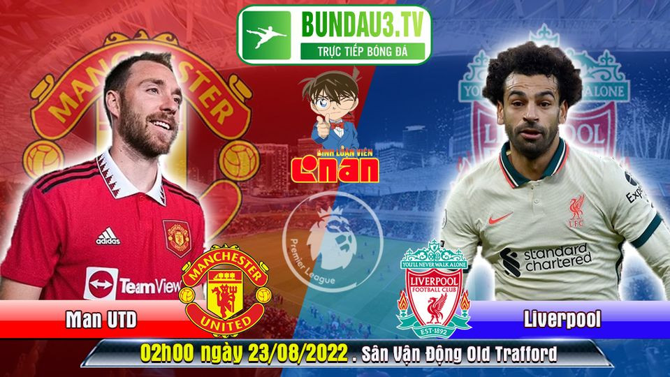 Highlight Man UTD – Liverpool  Priemier League 23/8