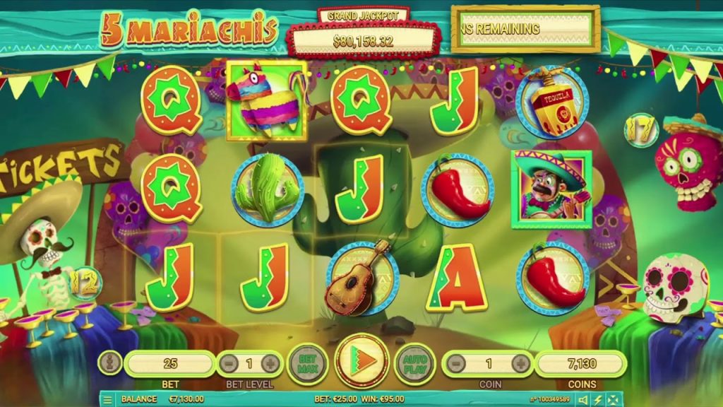 Hướng dẫn cách chơi 5 Mariachis Slot cơ bản và chi tiết