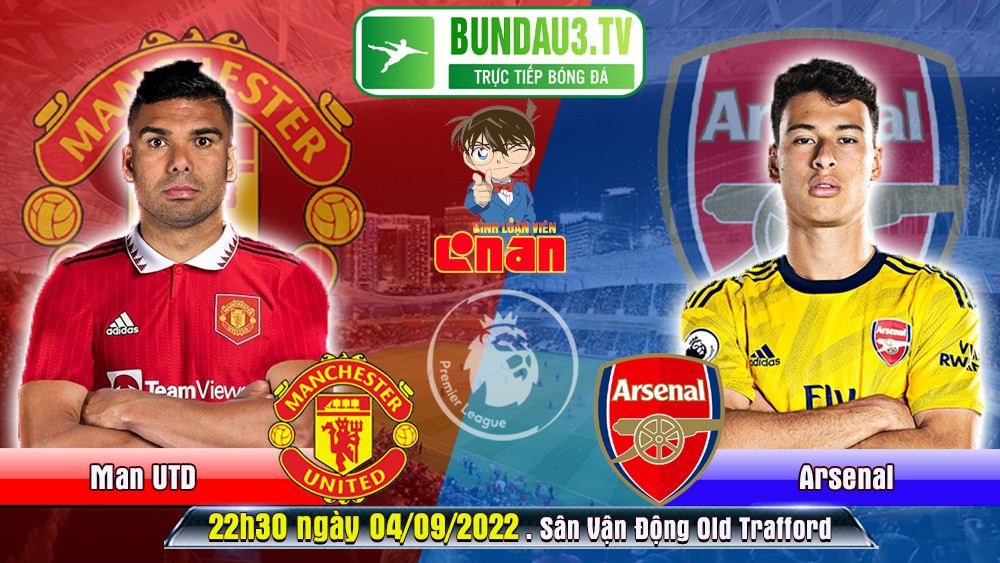 Highlight Man UTD – Arsenal 04/09