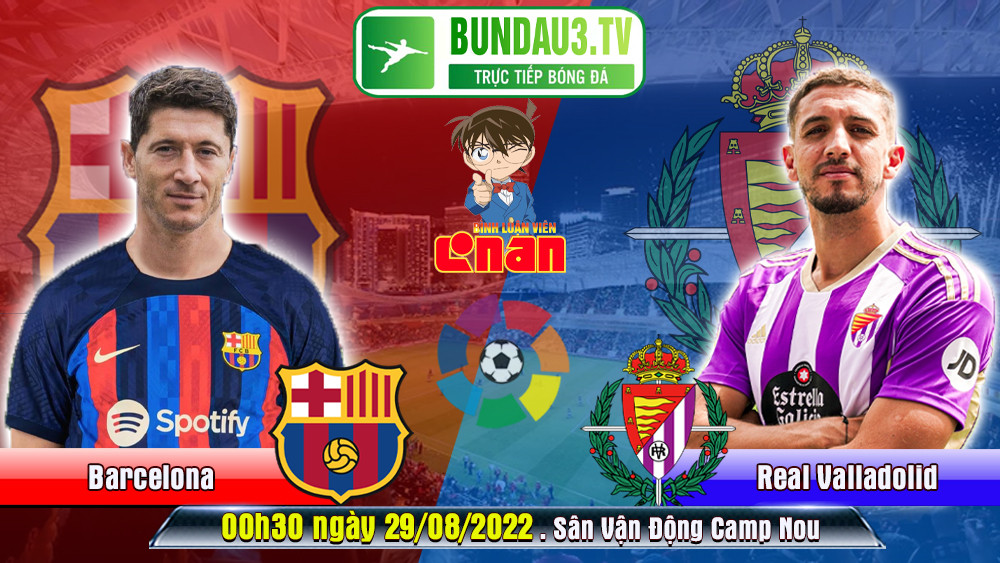 Highlight Barcelona – Real Valladolid 29/8