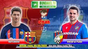 Highlight Barcelona – Viktoria Plzen 08/09