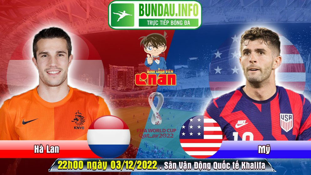 Hightlight HÀ LAN – MỸ World Cup 2022