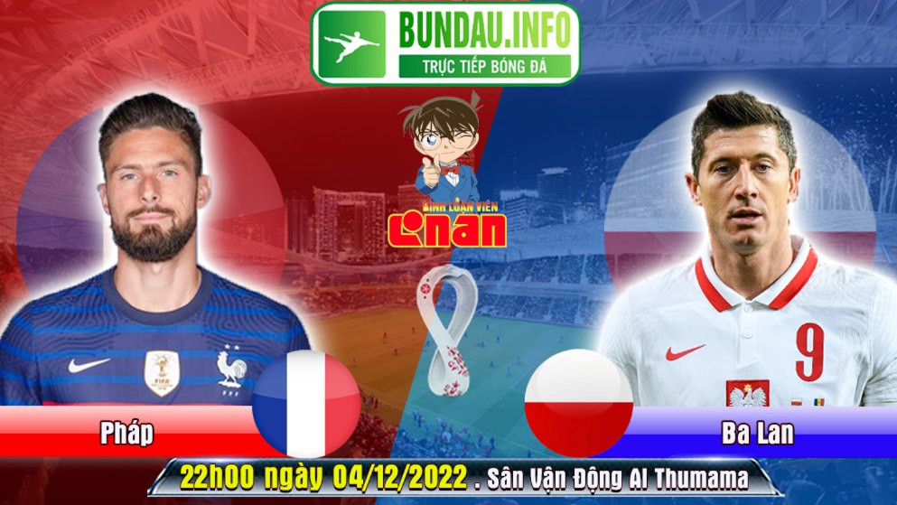Hightlight PHÁP – BA LAN World Cup 2022